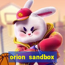 orion sandbox enhanced jogos 360